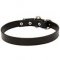 Narrow Leather Bullmastiff Collar