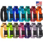 Biothane Waterproof Collar with Quick Release Buckle_0