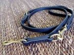 Multimode Leather Bullmastiff Leash for Walking and Training