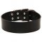 Classy Extra Wide Leather Collar for Bullmastiff