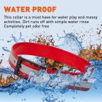 Dogline Reflective Translucent Biothane Collar_1