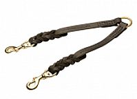 Leather Bulmastiff Coupler Decorated with Braiding