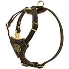 Royal Design Puppy Leather Bullmastiff Harness