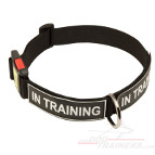 All Weather Nylon Bullmastiff Collar with Special Patches