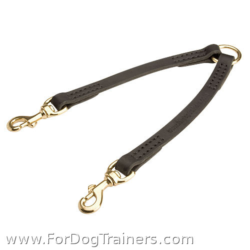 Easy Walking Leather Bullmastiff Coupler