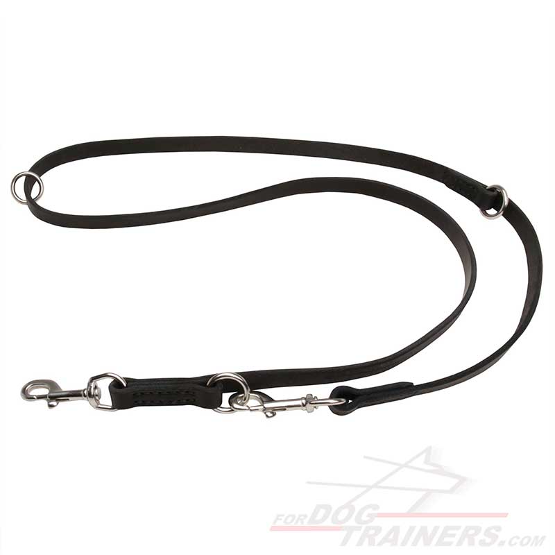 Reliable Multimode Leather Bullmastiff Leash