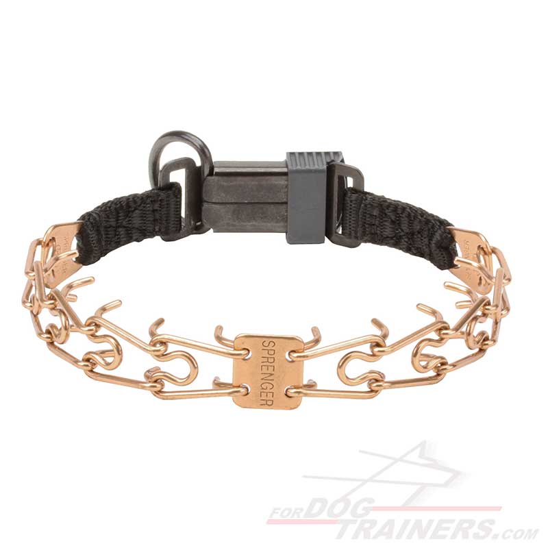 Curogan Bullmastiff Pinch Prong with Click Lock Buckle