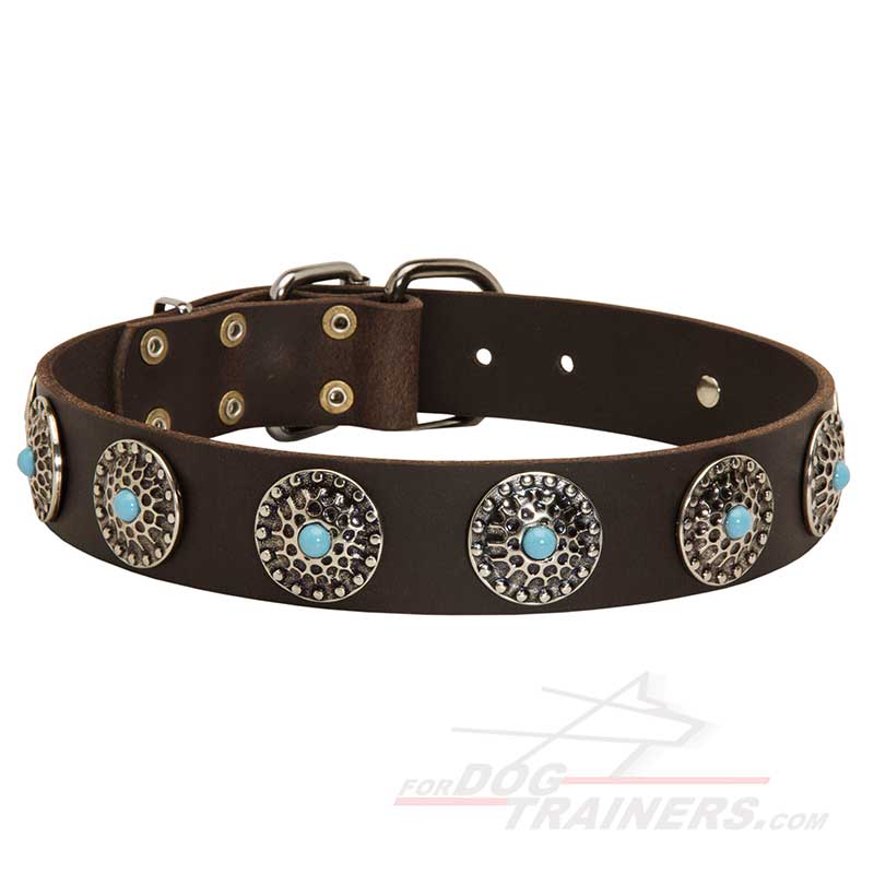 Classy Leather Bullmastif Collar