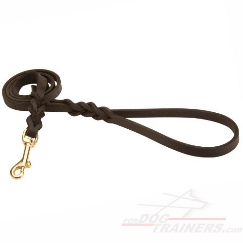 Multipurpose Leather Bullmastiff Leash