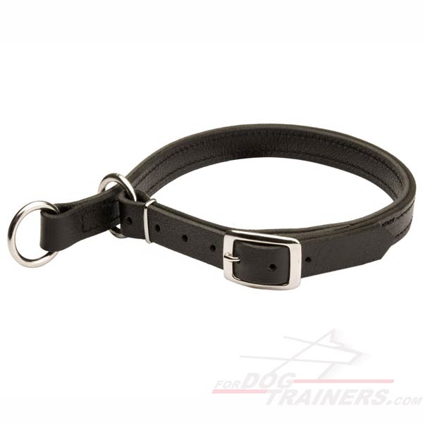 Strong Leather Bullmastiff Choke Collar
