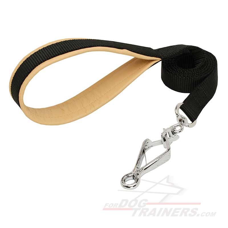Water Resistant Nylon Bullmastiff Leash with Comfortable Handle