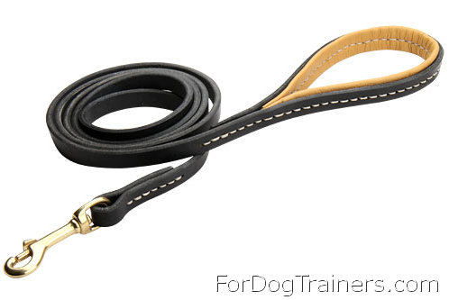 Quality Leather Bullmastiff Dog Leash