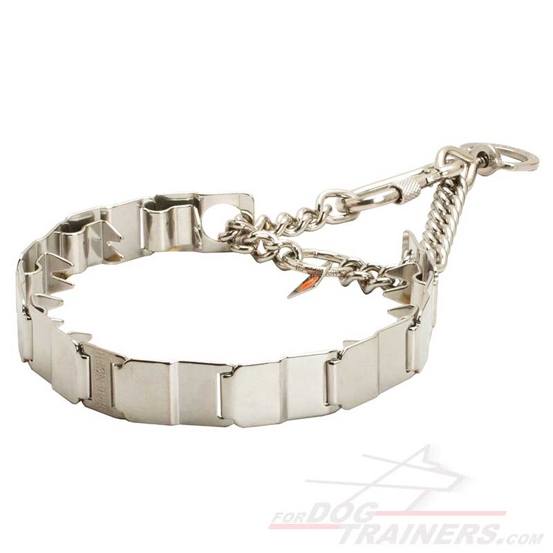 Everlasting Stainless Steel Bullmastiff Neck Tech ProngProng Collar